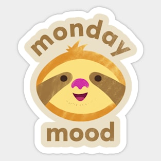 Monday Mood Sticker